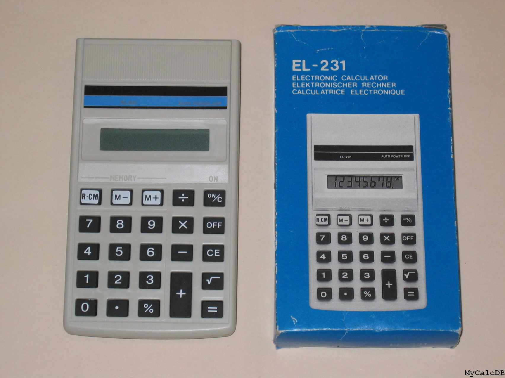 Sharp EL231 IT History Society